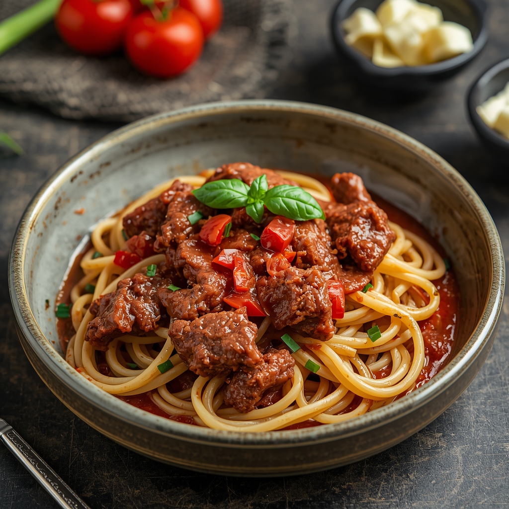 Smoked Beef Pasta